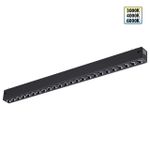 359932 PORT NT25 208 черный Трековый светильник с переключ. цв. темпер. IP20 LED 3000К\4000К\6000К 24W 90-240V VECTOR