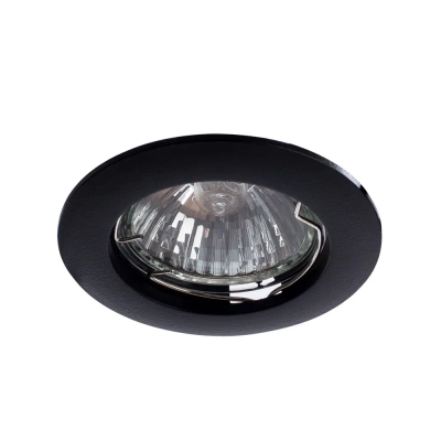 Точечный встраиваемый светильник Arte Lamp BASIC A2103PL-1BK, 1хGU10