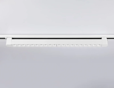 Светильник светодиодный трековый однофазный GL6718 WH белый IP20 40W 4200K 24° 590*35*57