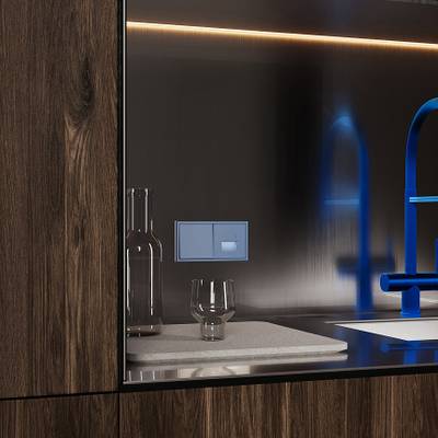 VLS002415 Накладка для подсветки светодиодной с датчиком, S70 (деним). (ТМ Maytoni)