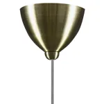 813011 Подвес GLOBO 1х40W E14 electroplating bronze/white Lightstar