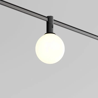 Трековый светильник Луна / Luna 3000К 5Вт 220°, TR208-1-5W3K-B. TM Maytoni