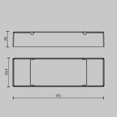 Контроллер DALI DT8 четырёхканальный 12-24VDC RGB-MIX, 721016. TM Maytoni