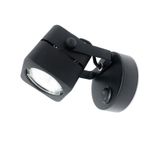 Накладной поворотный светильник с выключателем TA110 BK черный GU10 D80*130*D60