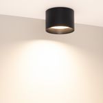 Светильник SP-BISCOTTO-R120-12W Warm3300-MIX (BK, 80 deg, 230V) (Arlight, IP54 Металл, 5 лет)