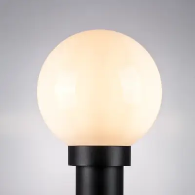 373710 Светильник BOLLA 1x10W (led) E27 ЧЕРНЫЙ IP65