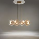 Подвесной светильник Aster E14х8, MOD007PL-08G1. TM Maytoni