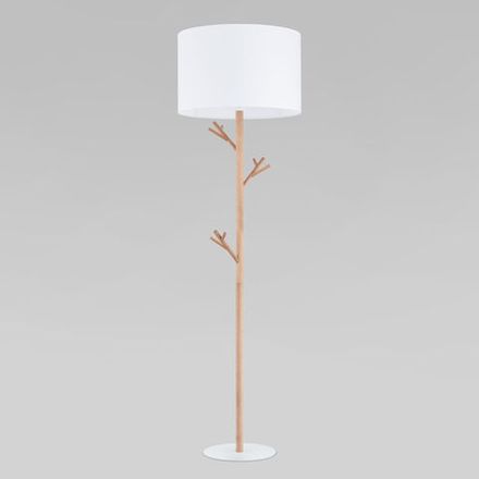 Напольный светильник с тканевым абажуром 5572 Albero White