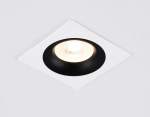 Светильник встраиваемый TN102727 WH/BK белый/черный GU5.3 92*92*23