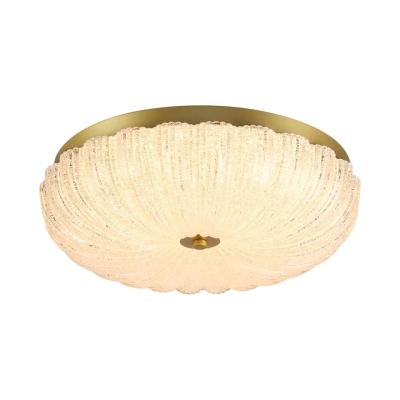 7719/48L PIKO LED SN 567 Светильник металл/стекло/прозрачный/золотой LED 48Вт 3000-6500K D400 IP20 пульт ДУ TESORO