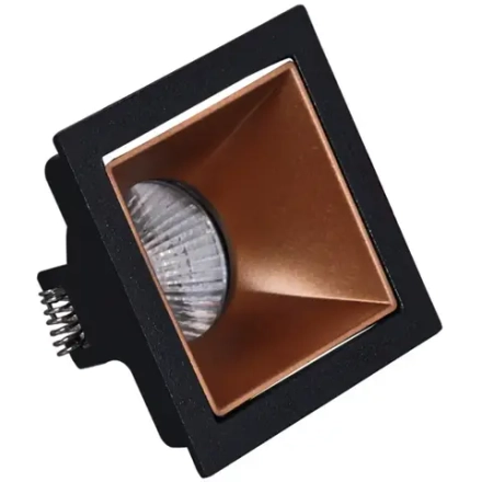 16086-9.0-001PT MR16 BK+ROSE GD светильник точечный Reluce, GU5.3х1