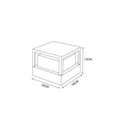 Уличный настенный светильник Arte Lamp ULYSSES A8712AL-1BK, 1хLED
