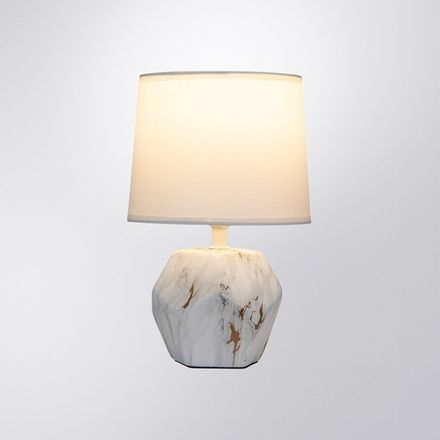 Декоративная настольная лампа Arte Lamp ZIBAL A5005LT-1WH, 1хE14