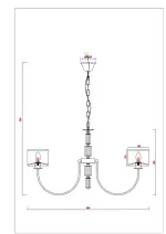 Подвесная люстра Arte Lamp ATTORE A4092LM-8CC, 8хE14