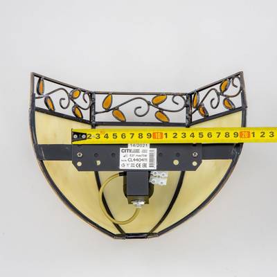 Citilux Шербург-2 CL440411 Бра витражное Бронза
