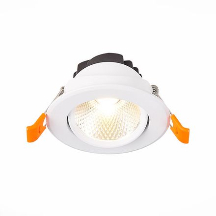 ST211.548.08.36 Св-к встр. Белый LED 1*8W 4000K 640Lm Ra80 36° IP20 D86xH50 220-240V