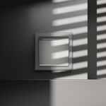 VLS010705 Выключатель встраиваемый VOLTUM S70 карточный 16А, (сталь). (ТМ Maytoni)