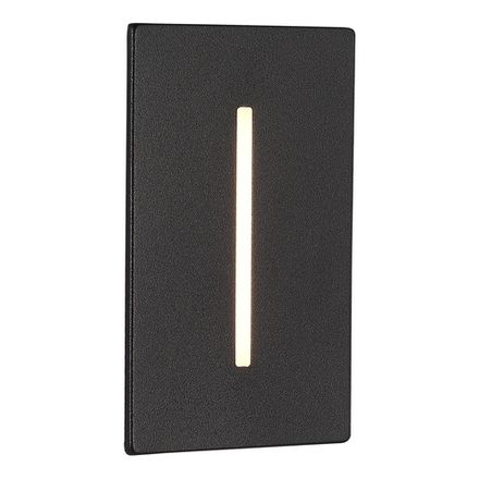 SL9519.408.01 Встраиваемый уличный светильник ST-Luce черный LED 1*3W 3000K