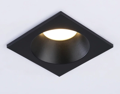 Светильник встраиваемый IP65 TN1190 BK черный GU5.3 IP65 87*87*44
