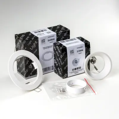 D61606WMOD Светильник DOMINO ROUND под LED модуль/лампу МR16 (214616+214606+214006)