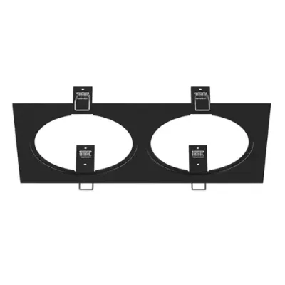 217827 Рамка INTERO 111 Double QUADRO ЧЕРНЫЙ Lightstar