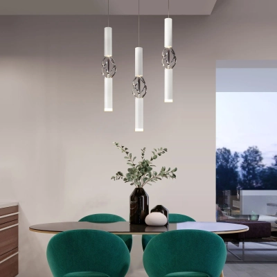 Подвесной светодиодный светильник 50191/1 LED белый/хром, LED