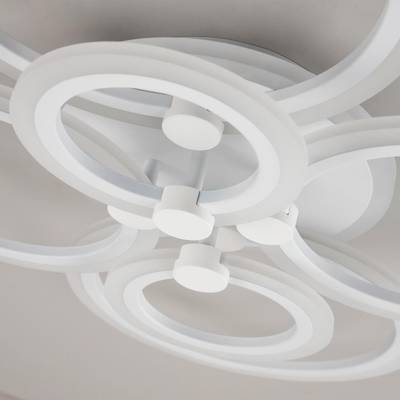 Citilux Сента CL237B160E RGB Люстра с пультом Белая