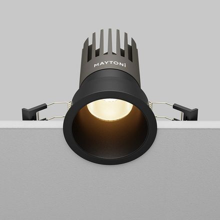 Встраиваемый светильник Dip Hight+ 3000K 15Вт 50° DL118-15W-3K-B. TM Maytoni