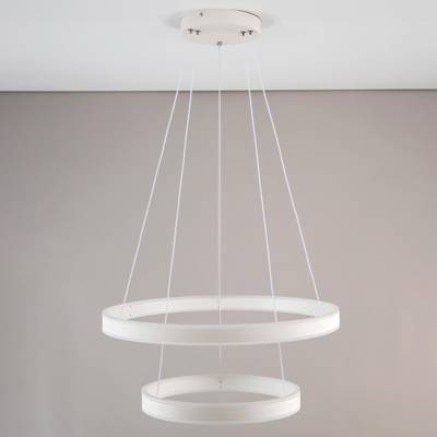 Citilux Дуэт CL719640 LED Люстра подвесная с пультом Белая