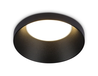 Светильник встраиваемый TN102802 BK черный GU5.3 D71*34