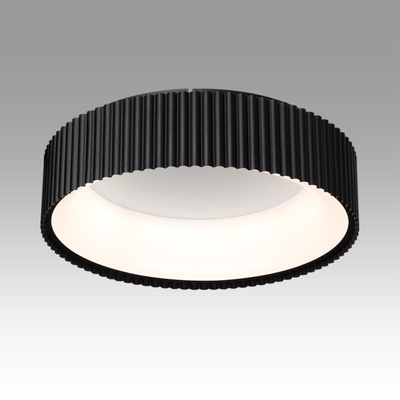 7712/56L AVRA LED SN 574 Светильник металл/акрил/белый/черный LED 56Вт 3000-6500К D460 IP20 пульт ДУ SHARMEL