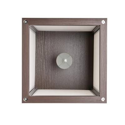 8090/1F COMFI LN25 кофейный/белый, дерево/текстиль Торшер Е27 1*60W 220V PRACTIC
