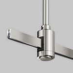 Крепление потолочное Short одинарное 138мм Flarity платина, TRA156C-SL1-PT. TM Maytoni