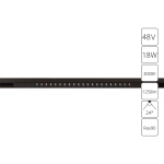 Магнитный трековый светильник Arte Lamp OPTIMA A7287PL-1BK, LED