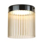 5047/20LC L-VISION ODL24 303 черный/светл.янтарный/металл/стекло Потолочный светильник LED 20W 4000К 2238Лм PILLARI