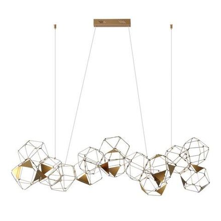 5086/64L L-VISION ODL25 503 античная бронза/металл Люстра LED 64W 4000K 3800Лм TRELLIS