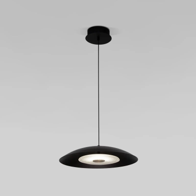 Подвесной светильник с металлическим плафоном 90328/1 черный, LED