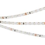 Светодиодная лента RT-A120-5mm 24V Yellow (9.6 W/m, IP20, 2835, 5m) (Arlight, узкая)