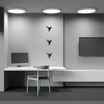 Потолочный светильник Зон / Zon 90 Вт 3000 К 120°, C032CL-90W3K-RD-W. TM Maytoni