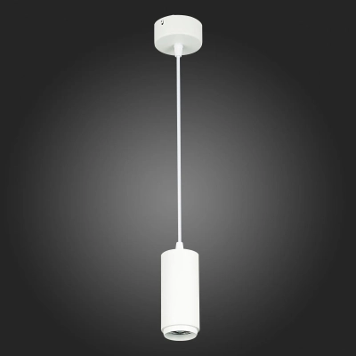 ST600.543.10 Светильник подвесной Zoom Белый LED 1*10W 4000K 1 000Lm Ra>80 15-60° IP20 D59xH130 170-240VV