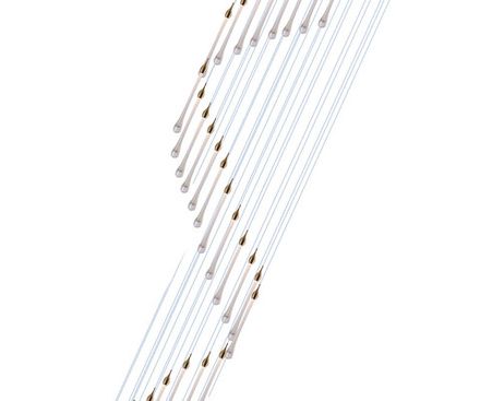 07860-28A,36 Люстра каскадная Асмер латунь d60 h500 Led 84W (3000К)