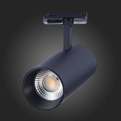 ST350.446.30.24 Св-к трек. Мат. черный LED 1*30W 4000K 2 700Lm Ra≥80 24° IP20 L177xW77xH204 100-240V