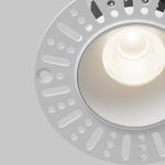 Встраиваемый светильник Dip 4000K 10Вт 50° 2,5 см, DL119-10W-4K-TRS-W. TM Maytoni