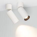 Светильник SP-POLO-SURFACE-FLAP-R65-8W Warm3000 (WH-BK, 40 deg) (Arlight, IP20 Металл, 3 года)