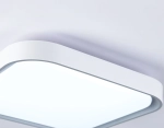 Потолочный светодиодный светильник FZ1256 WH/GR белый/серый 27W 5000K 350*350*60 (Без ПДУ)
