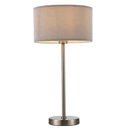 Декоративная настольная лампа Arte Lamp MALLORCA A1021LT-1SS, 1хE27