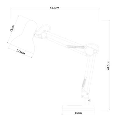 Офисная настольная лампа Arte Lamp JUNIOR A1330LT-1AB, 1хE27