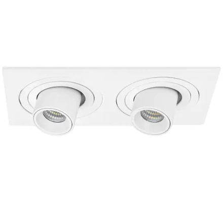 i526164 Светильник INTERO TUBO LED 7W*2 360LM*2 60G БЕЛЫЙ 4000K (217526+217164+217164)