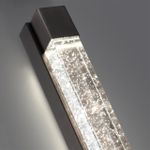 6680/12WL HIGHTECH ODL24 271 Настенный светильник брашир черн/металл/хрусталь IP20 LED 12W 600Лм 4000K MIRADA