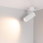 Светильник SP-ARTEMIS-SURFACE-FLAP-R55-12W Warm3000 (WH, 8-80 deg, 230V) (Arlight, IP20 Металл, 5 лет)